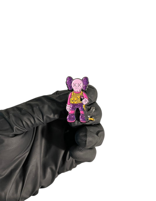Purple Kaws | Hat Pin