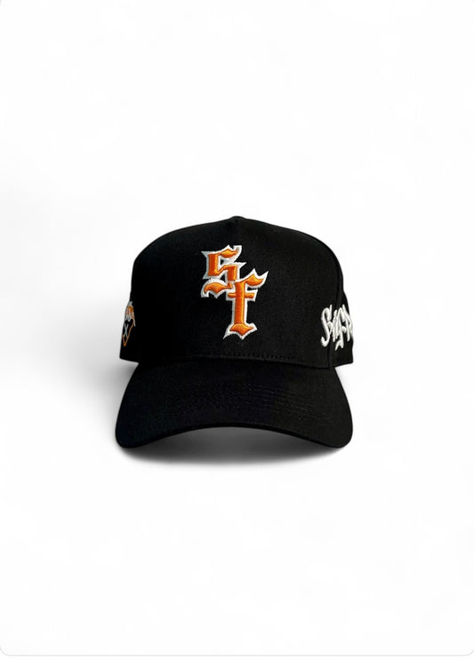 San Francisco Giants Hat, Limited Edition Snapback Hat| Black & Orange (final restock)